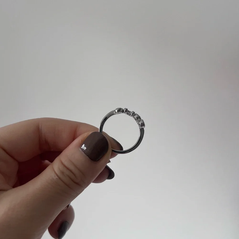 NWT Diamonique Love Diamond Ring - Picture 5 of 7